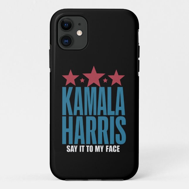 Coques Case-Mate iPhone Kamala Harris si vous avez quelque chose à dire di (Dos)