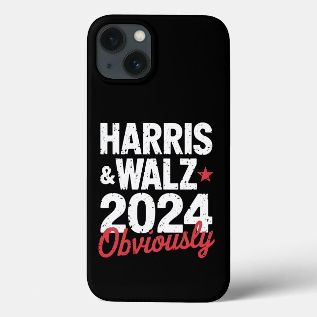 Coques Case-Mate iPhone Kamala Walz évidemment 2024 Harris Waltz 2024 (Verso)