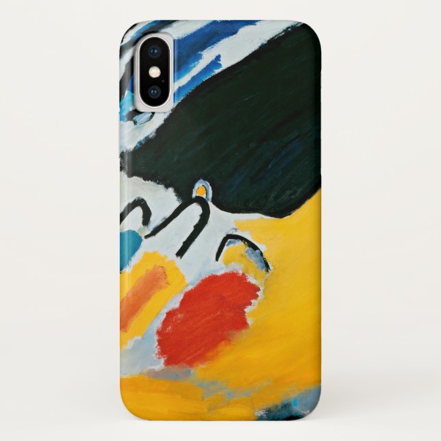 Coques Case-Mate iPhone Kandinski Impression III Concert Peinture Abstrait (Dos)