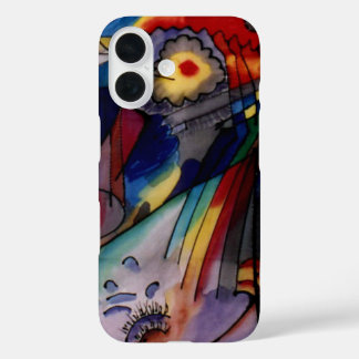 Coque Pour iPhone 16 Kandinsky 1913 Peinture Abstraite