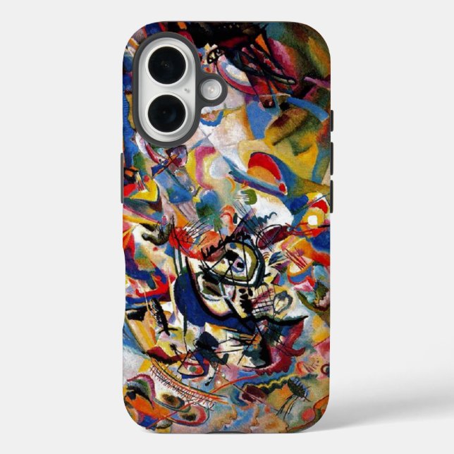 Coques Case-Mate iPhone Kandinsky Composition VII Peinture Abstraite (Verso)