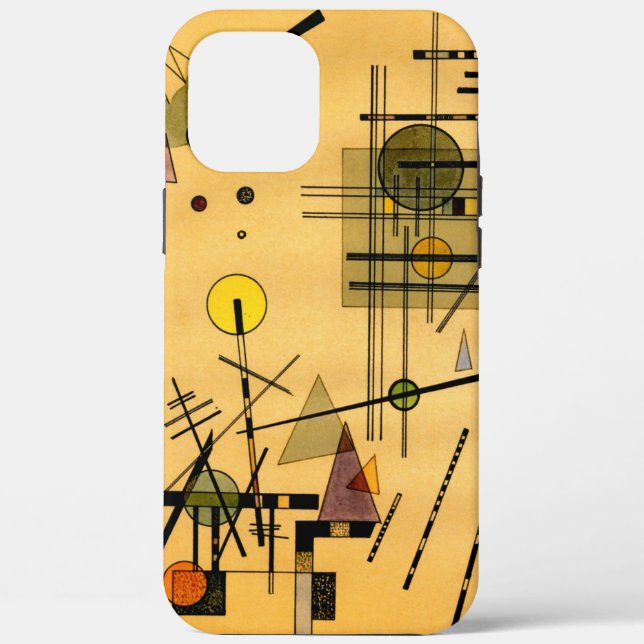 Coques Case-Mate iPhone Kandinsky - cordes, célèbre peinture, (Verso)