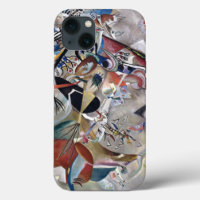 Kandinsky En Gris Oeuvre Abstraite