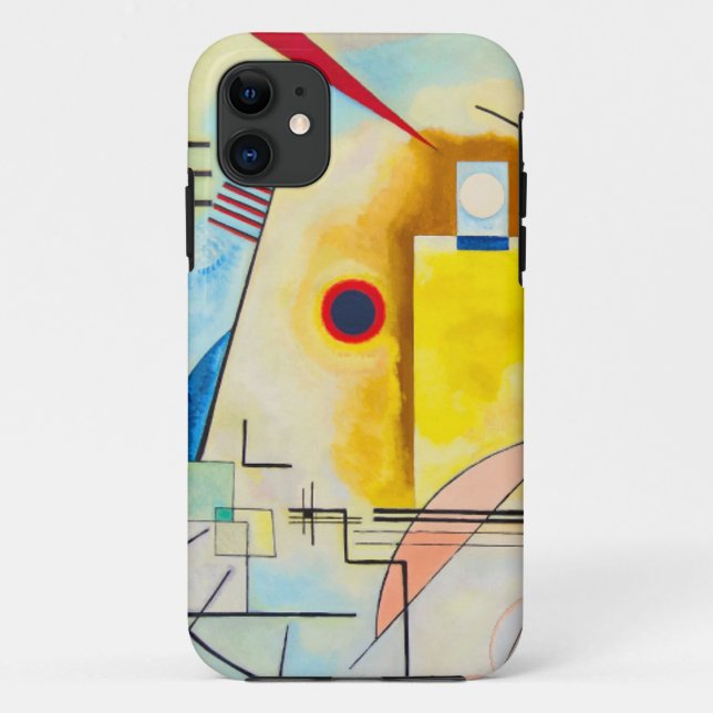 Coques Case-Mate iPhone Kandinsky jaune-rouge-bleu (Dos)