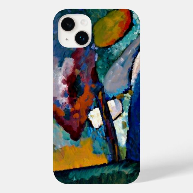 Coques Case-Mate iPhone Kandinsky - La Cascade, célèbre peinture, (Verso)