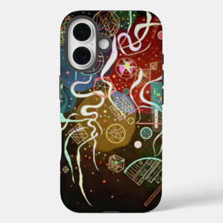 Coque Pour iPhone 16 Kandinsky Mouvement I Abstrait Peinture