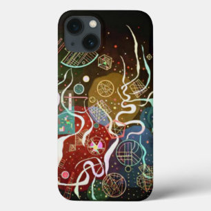 Coques Pour iPhone Kandinsky Mouvement I Abstrait Peinture