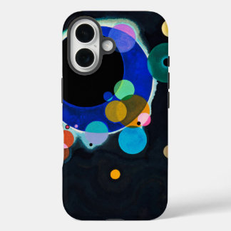 Coque Pour iPhone 16 Kandinsky Plusieurs Cercles Artwork