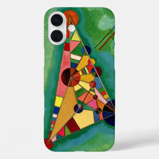 Coque Pour iPhone 16 Plus Kandinsky - Triangle multicolore