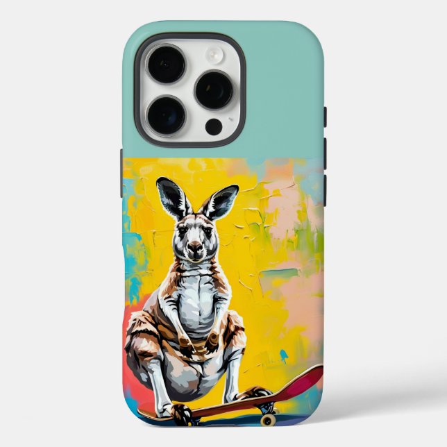 Coques Case-Mate iPhone Kangaroo iPhone 16 Coques pro (Verso)