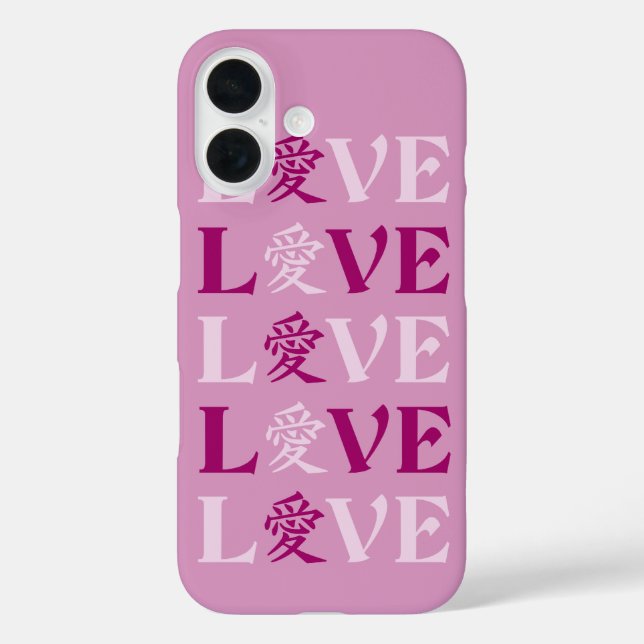 Coques Case-Mate iPhone Kanji Love cas de téléphone (Verso)