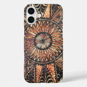 Coque Pour iPhone 16 Plus Kapa Tattoo Tapa Coque-Mate iPho hawaïen primitif