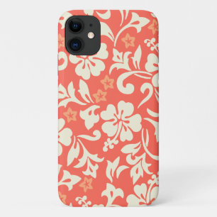 Case-Mate iPhone Case Kapalua Pareau Hawaïen Hibiscus Corail
