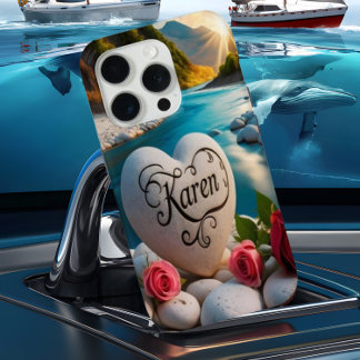 Coque Case-Mate iPhone Karen's Heart stone River Sunset