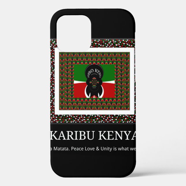 Coques Case-Mate iPhone Karibu Kenya Hakuna Matata (Verso)