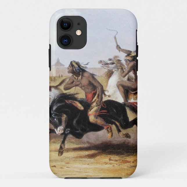 Coques Case-Mate iPhone Karl Bodmer - Course de chevaux des Sioux (Dos)