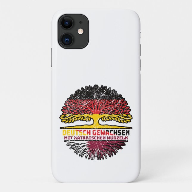 Coques Case-Mate iPhone Katar Katarisch Deutsch Deutschland Baum Wurzel (Dos)