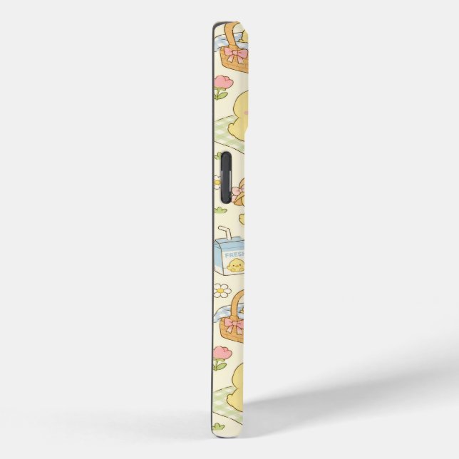 Coques Case-Mate iPhone Kawaii Chicken Picnic Pattern Phone Case (Verso / Droite)