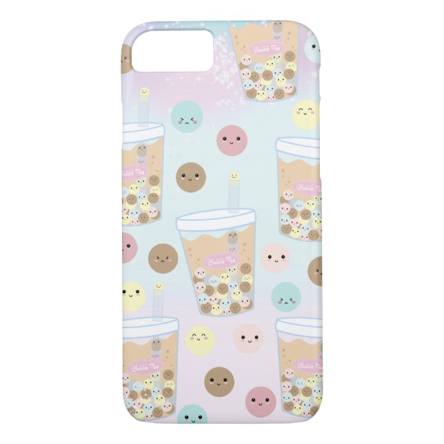 Coques Case-Mate iPhone Kawaii Cute Bute Tea Tapioca Boba Pearl Milk (Dos)