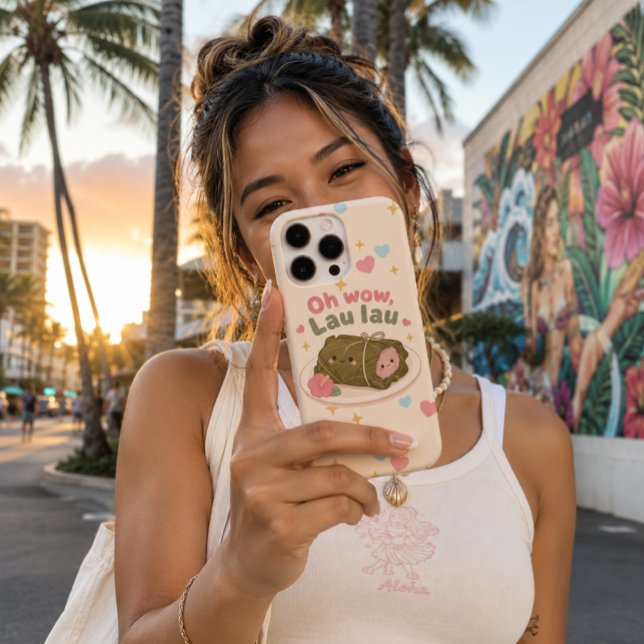 Coques Case-Mate iPhone Kawaii Hawaï - OH WOW LAU LAU (Créateur téléchargé)