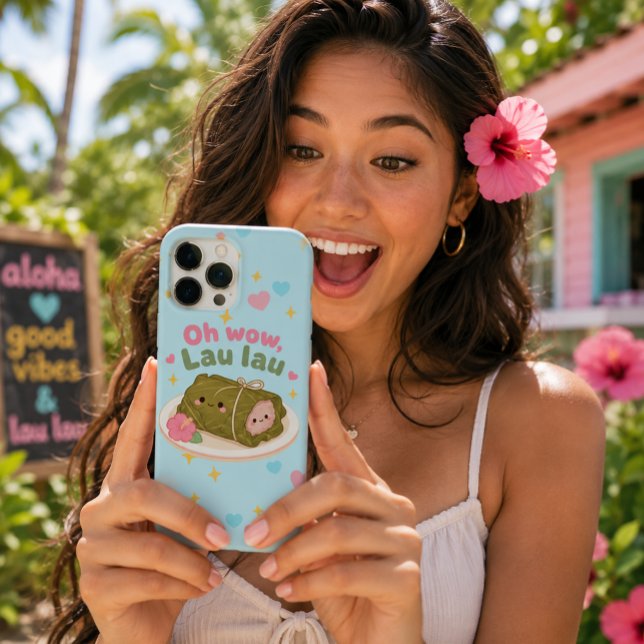 Coques Case-Mate iPhone Kawaii Hawaï - OH WOW LAU LAU (Créateur téléchargé)