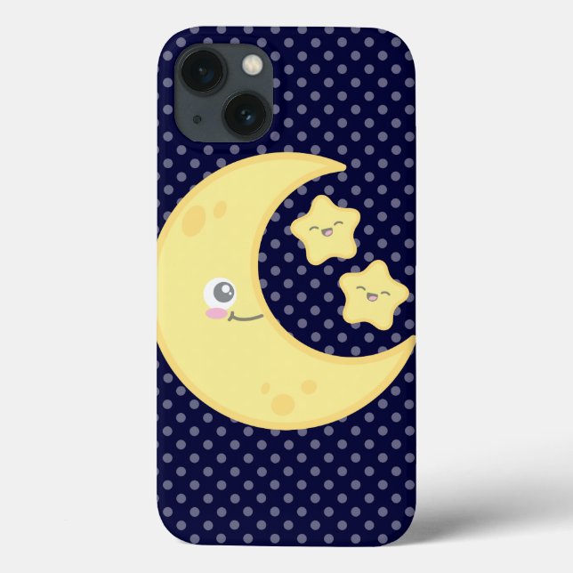 Coques Case-Mate iPhone Kawaii Moon et Stars iPad Mini Case (Verso)