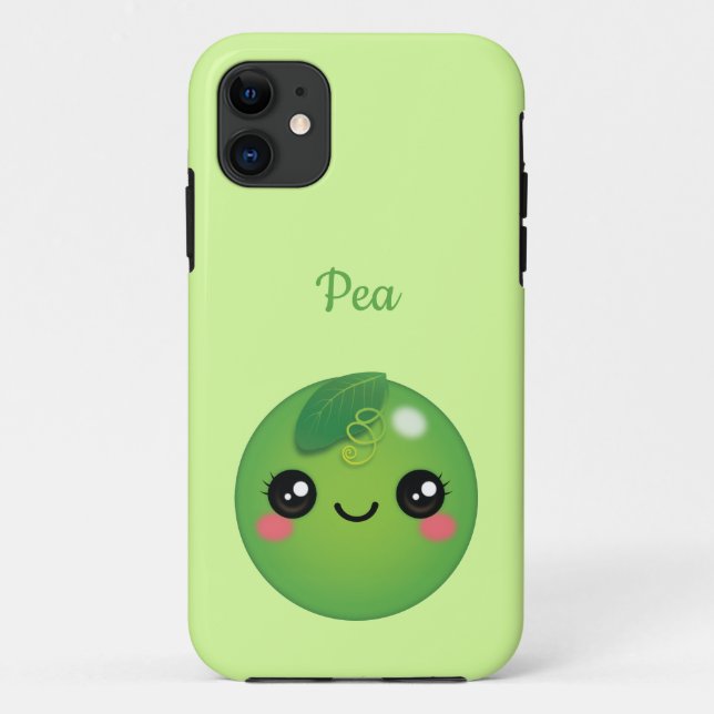 Coques Case-Mate iPhone Kawaii Pea Coque-coque iphone-Mate (Dos)
