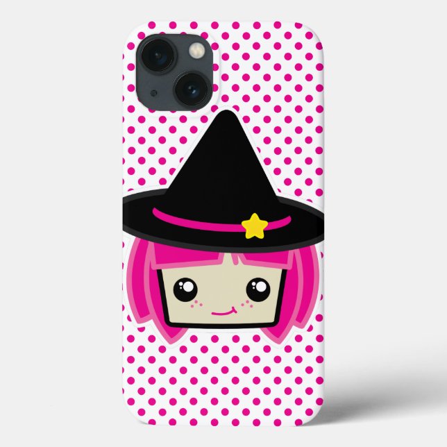 Coques Case-Mate iPhone Kawaii Pink Haired Witch iPad Air Case (Verso)