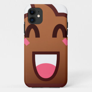 Coques Pour iPhone kawaii poop emojis