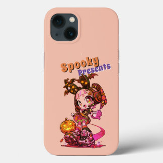 Case-Mate iPhone Case Kawaii Spooky Anime Goth Girl Halloween