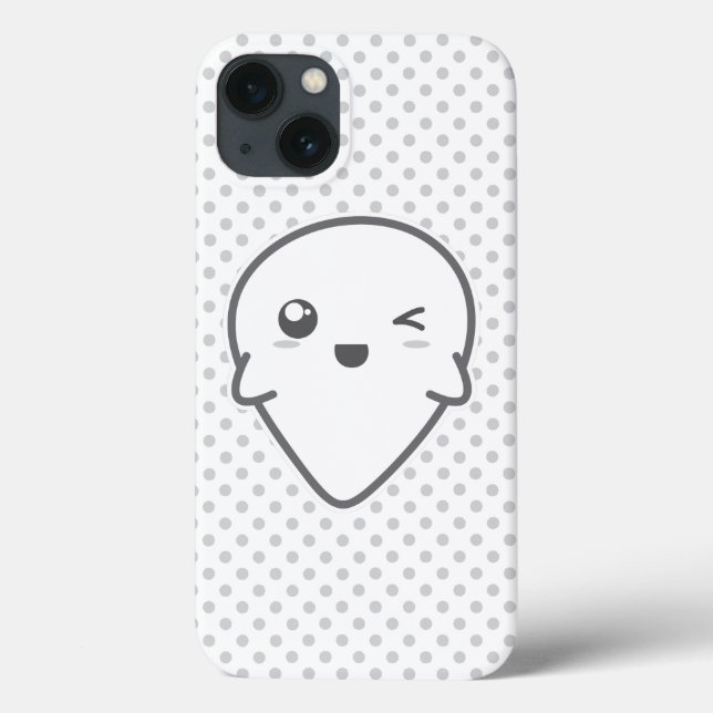 Coques Case-Mate iPhone Kawaii Winking Ghost iPad Mini Case (Verso)