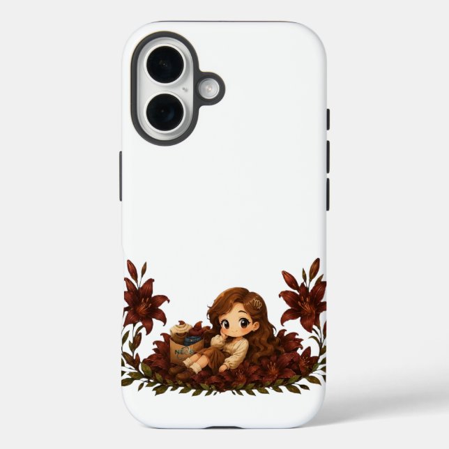 Coques Case-Mate iPhone Kawaii Zodiac Neos Vierge (Verso)