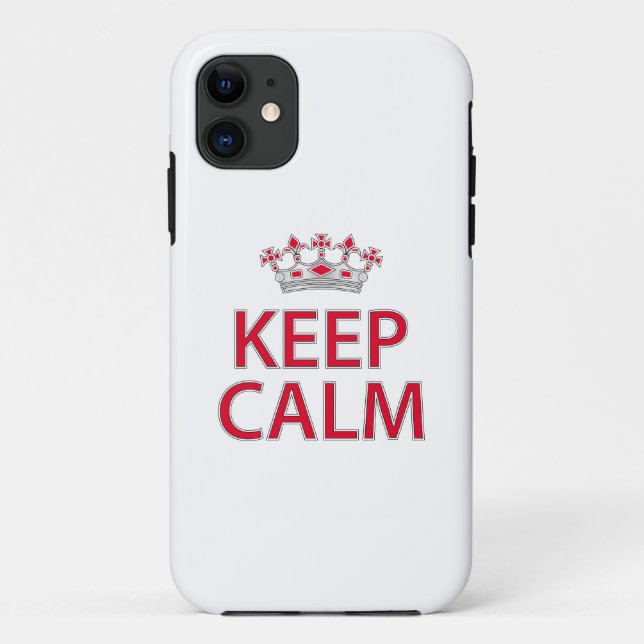 Coques Case-Mate iPhone Keep calm (Dos)