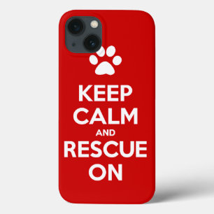 Coque Case-Mate iPhone Keep Calm And Rescue On Animal Rescue