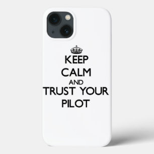 Etui iPhone 13 Keep Calm and Trust Your Pilot