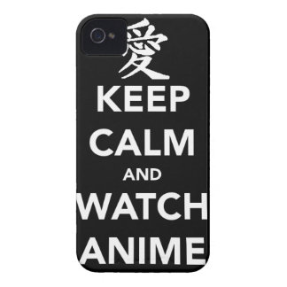 Coque Case-Mate iPhone 4 Keep Calm and Watch Anime