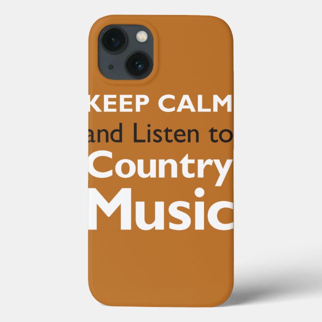 Coques Case-Mate iPhone Keep Calm Country (Verso)