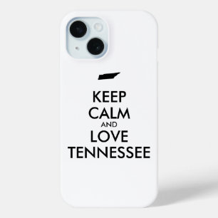 Coque Case-Mate iPhone KEEP CALM et LOVE TENNESSEE
