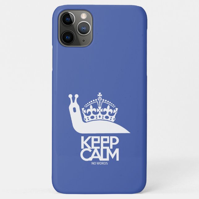 COQUES Case-Mate iPhone KEEP CALM NO WORDS BY MASANSER (Dos)