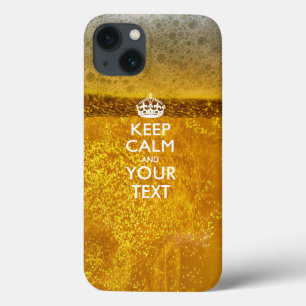 Case-Mate iPhone Case KEEP CALM personnalisé et votre texte