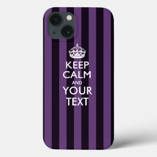 Case-Mate iPhone Case KEEP CALM personnalisé et votre texte
