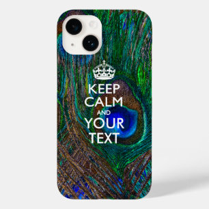 Coque Case-Mate iPhone KEEP CALM personnalisé et votre texte