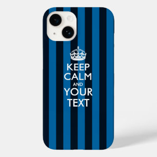 Coque Case-Mate iPhone KEEP CALM personnalisé et votre texte