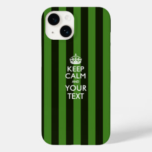 Coque Case-Mate iPhone KEEP CALM personnalisé et votre texte