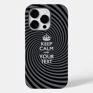 Coque Case-Mate iPhone KEEP CALM personnalisé et votre texte