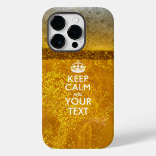 Coque Case-Mate iPhone KEEP CALM personnalisé et votre texte