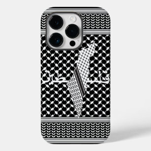 Coque Case-Mate iPhone Keffiyeh Palestine Motif blanc