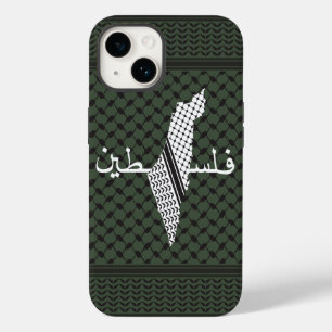 Coque Case-Mate iPhone Keffiyeh Palestine Motif Vert