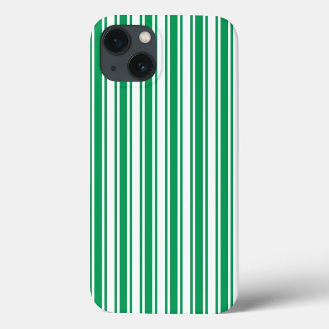 Coques Case-Mate iPhone Kelly lingettes de bonbons vert et blanc Coque-Mat (Verso)