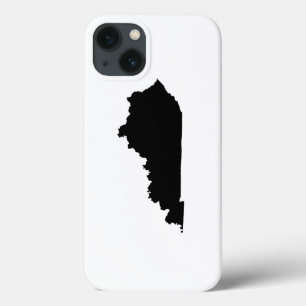 Coque Case-Mate iPhone Kentucky en noir et blanc